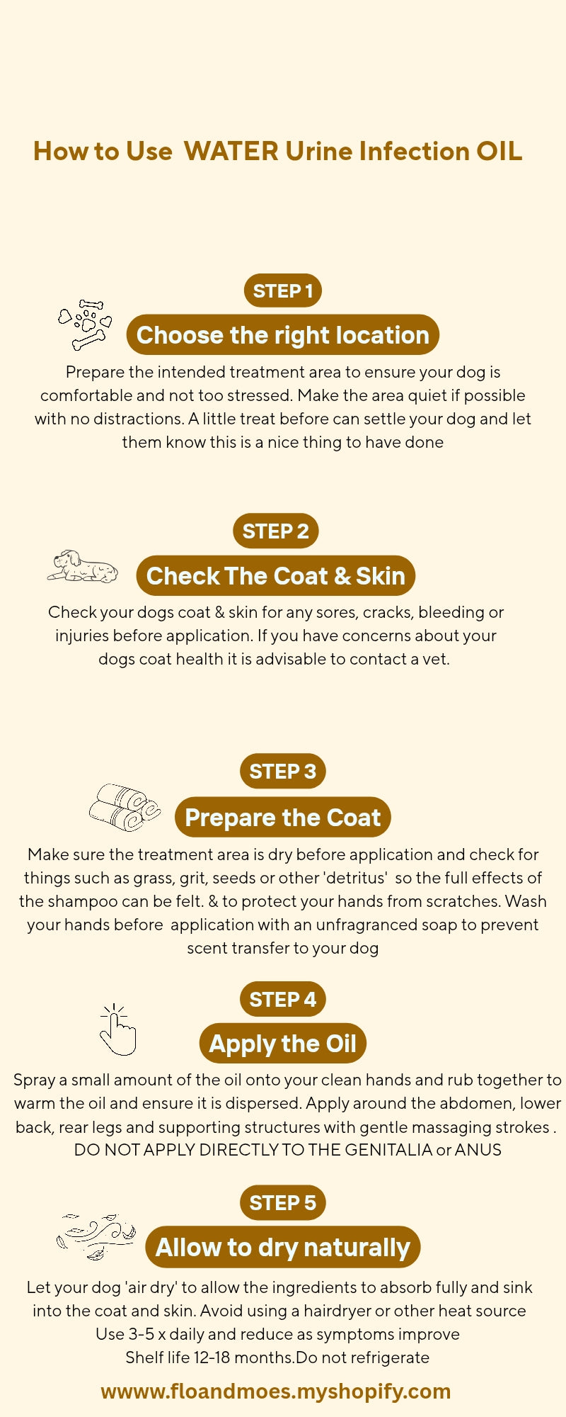 WATER Urinary Infection Support Oil ( Dogs and Large Animals)