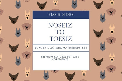 NOSEIZ TO TOESIZ Aromatheraphy Pampering Set for Dogs (8 products)