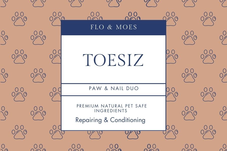 TOESIZ DUO Aromatheraphy Paw Balm & Nail Oil forDogs