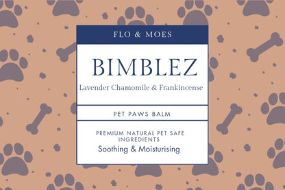 BIMBLEZ Aromatheraphy Paw Balm for Dogs ( Lavender ,Sweet Orange & Peppermint)30ml jar