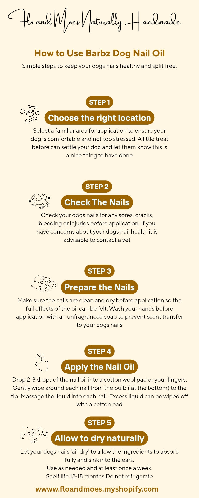 BARBZ Aromatherapy Nail Oil for Dogs ( Cedarwood,  Lavender & YlangYlang) 30ml dropper bottle