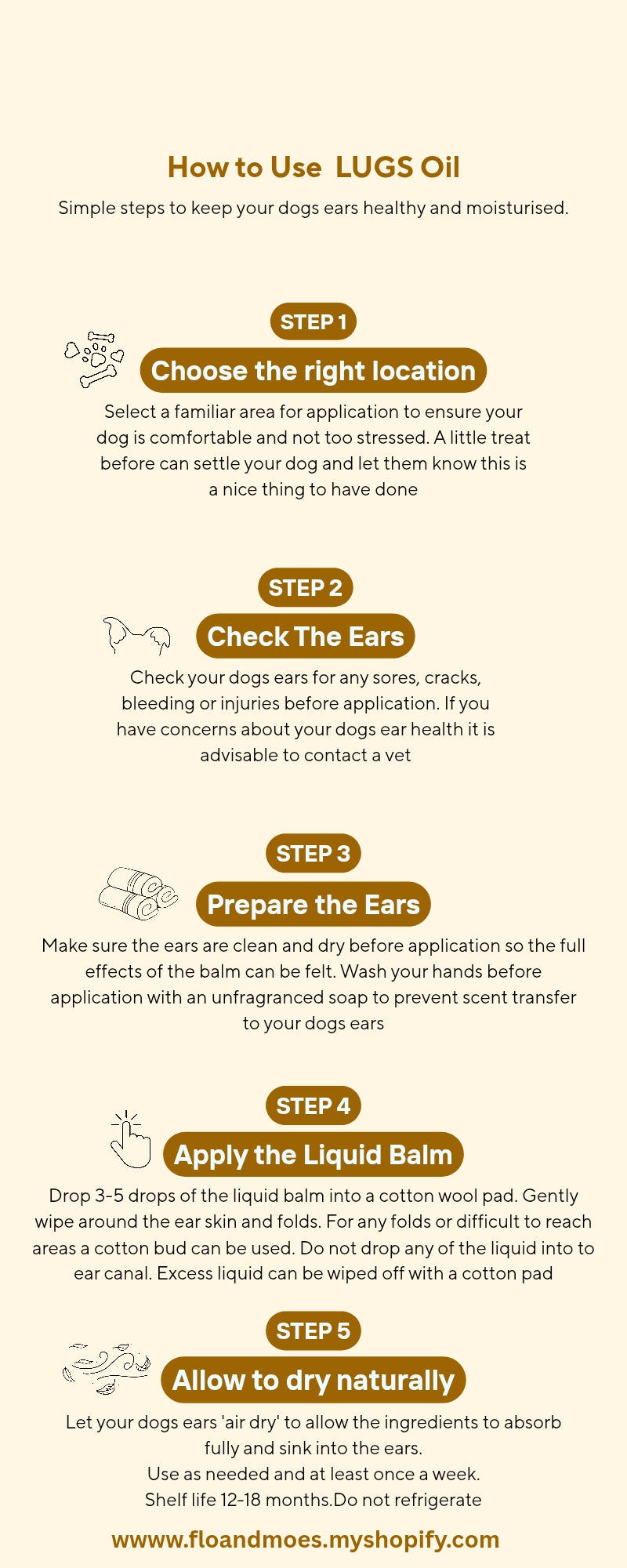 LUGS Luxury Ear CONDITIONER ( Dogs & Large Animals)