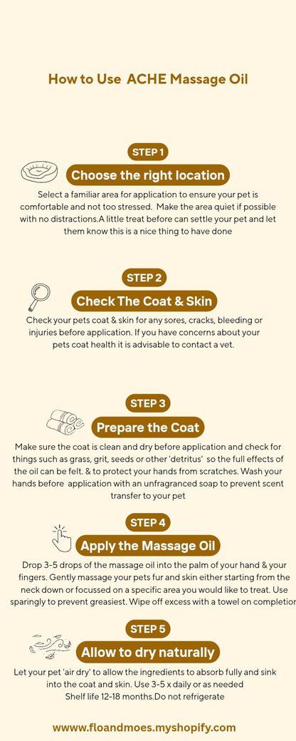 ACHE Massage Oil (All Animals)