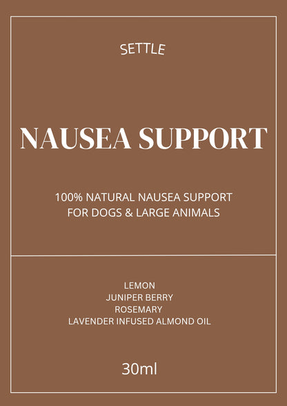 SETTLE Nausea Support Oil ( Dogs and Large Animals)