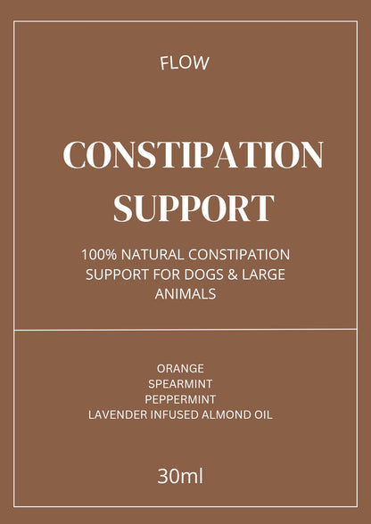 FLOW Constipation Support Oil ( Dogs and Large Animals)