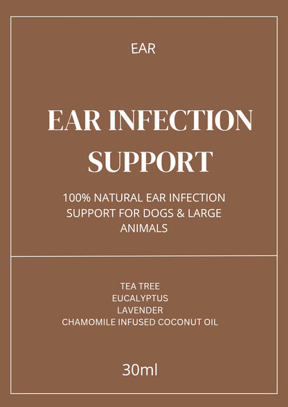 EARS  INFECTION SUPPORT OIL ( Dogs & Large Animals)