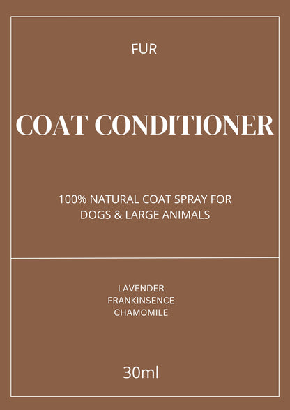 FUR Aromatherapy Coat Spray for Dogs (Frankincense, Chamomile & Lavender) 50ml spray