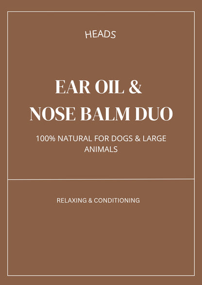 HEAD  DUO Aromatheraphy Nose & Ear Care for Dogs