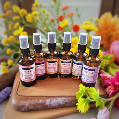 SAVOUR (ROSE Hydrolat Floral Water) 50ml spray bottle