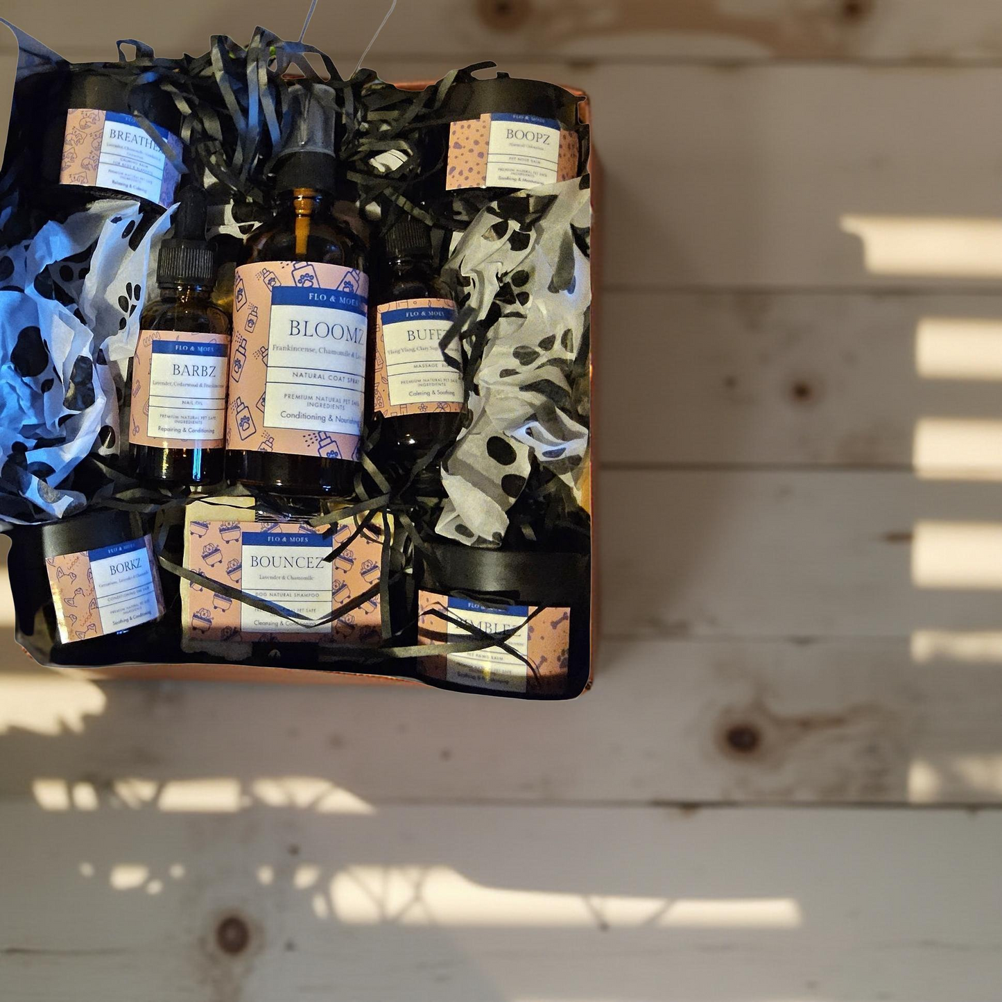 NOSEIZ TO TOESIZ Aromatheraphy Pampering Set for Dogs (8 products)