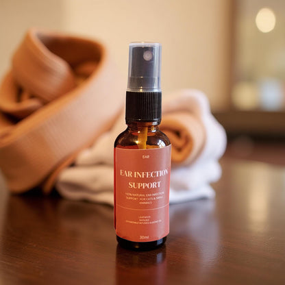 EARS INFECTION SUPPORT OIL ( Cats and small animals)