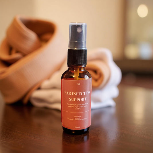 EARS INFECTION SUPPORT OIL ( Cats and small animals)