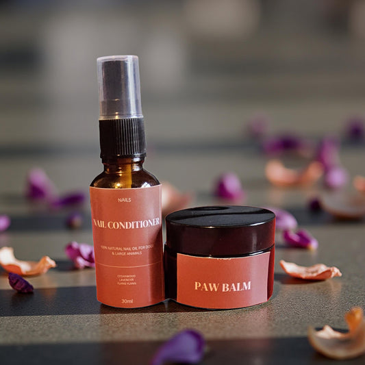 TOES DUO Aromatheraphy Paw Balm & Nail Oil forDogs